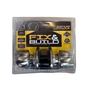 ลูกบิดประตูหัวกลม FIX&BUILD