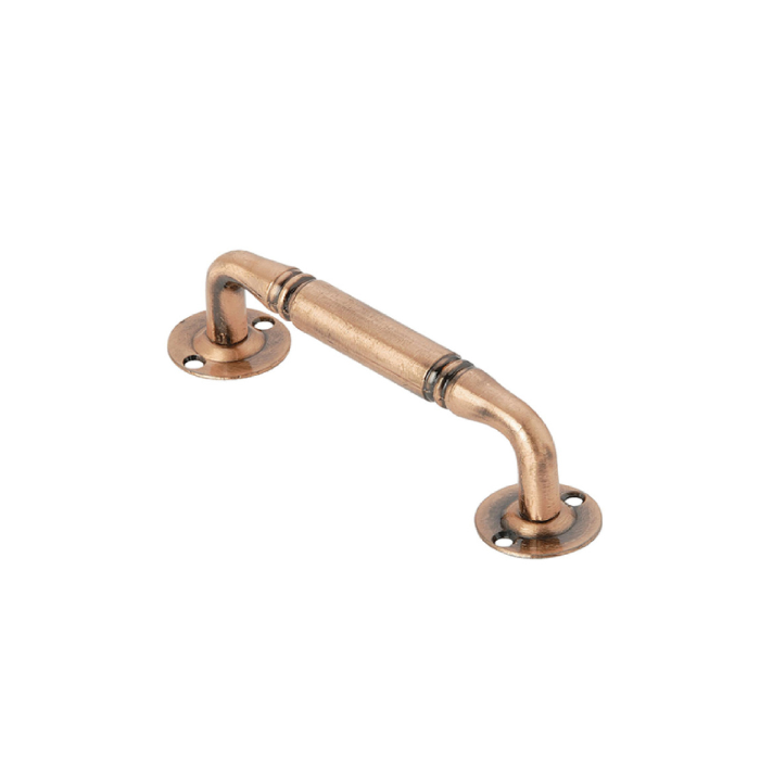 Zinc Handle 218/120 mm. Color AC - ISON