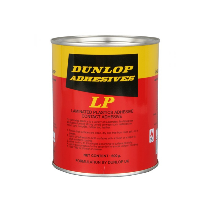 DUNLOP Red Rubber Adhesive 600 cc.