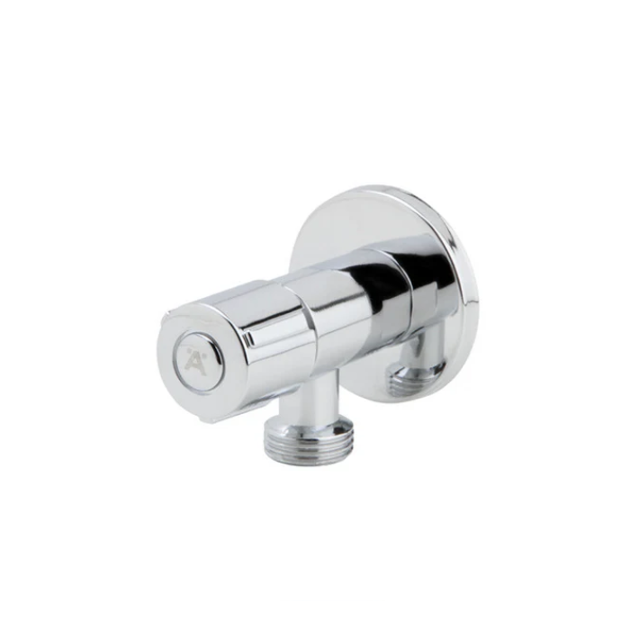 วาล์วปิด-เปิดน้ำทรงกลม แบบติดผนัง VALVE G1/2INC.86.5MM ZINC CHR HAFELE