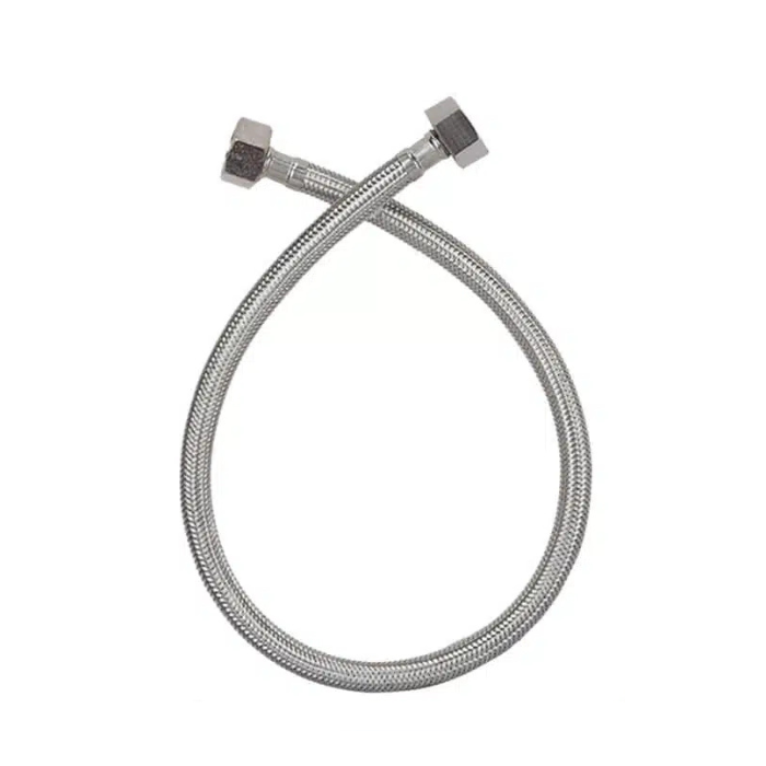 สายชักโครกสแตนเลส GF-7202 24" FIX+