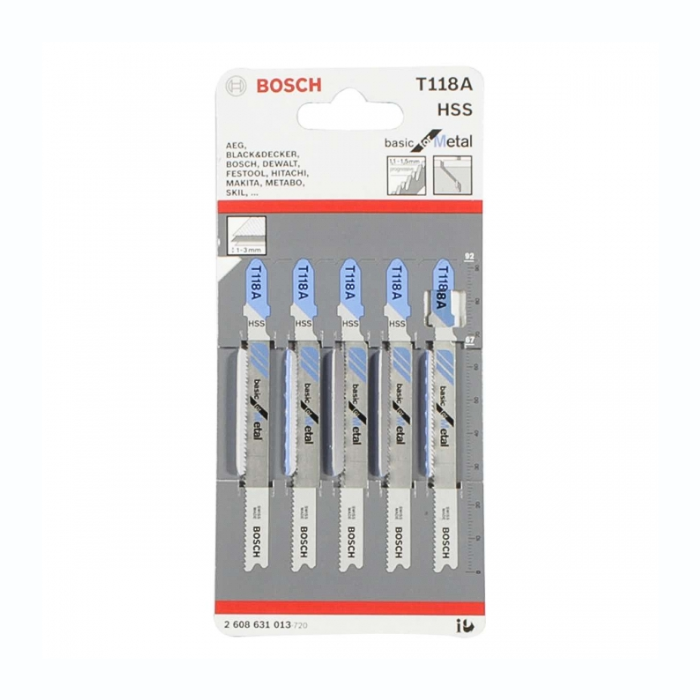 ใบเลื่อยจิ๊กซอ T318A BOSCH