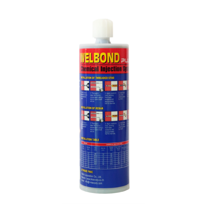 Welbond-plus Epoxy Injettion system 410 ml.