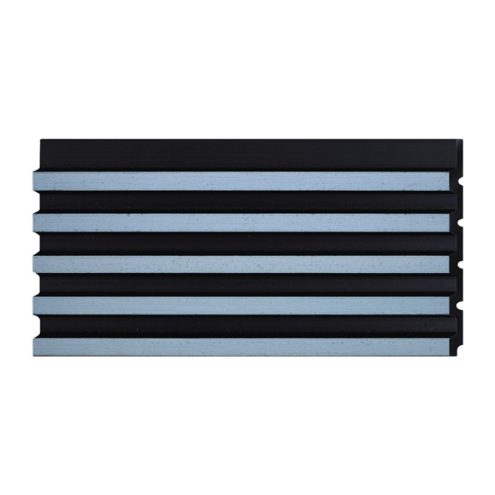 ไม้แต่งผนัง Stripe Style สีดาร์คทีล BF001-25