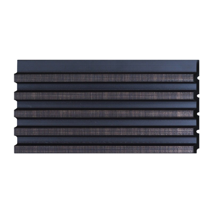 ไม้แต่งผนัง Stripe Style สีมิสทิค แบล็ค BF001-35