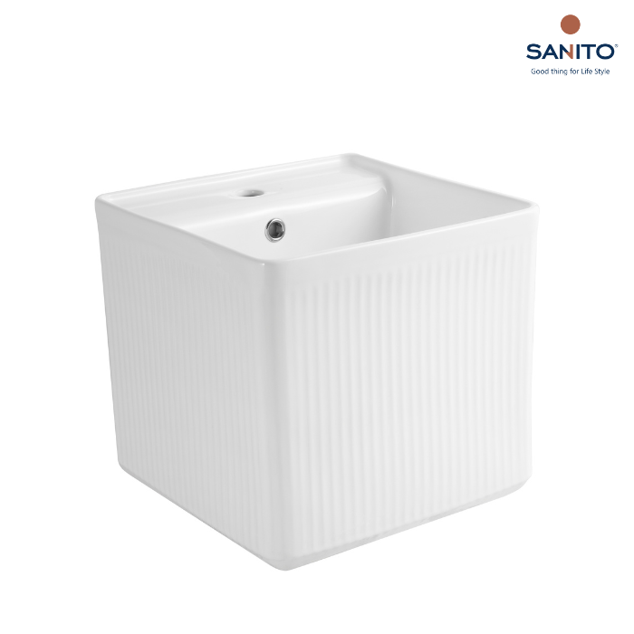 อ่างล้างหน้าแบบออกผนัง Series CLAIR - SANITO