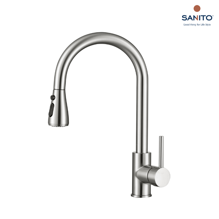 ก๊อกซิงค์อ่างล้างจาน Series ELASTIC - SANITO