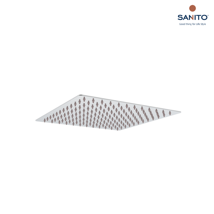 หัวเรนชาวเวอร์ สี่เหลี่ยม สแตนเลส 16" - SANITO