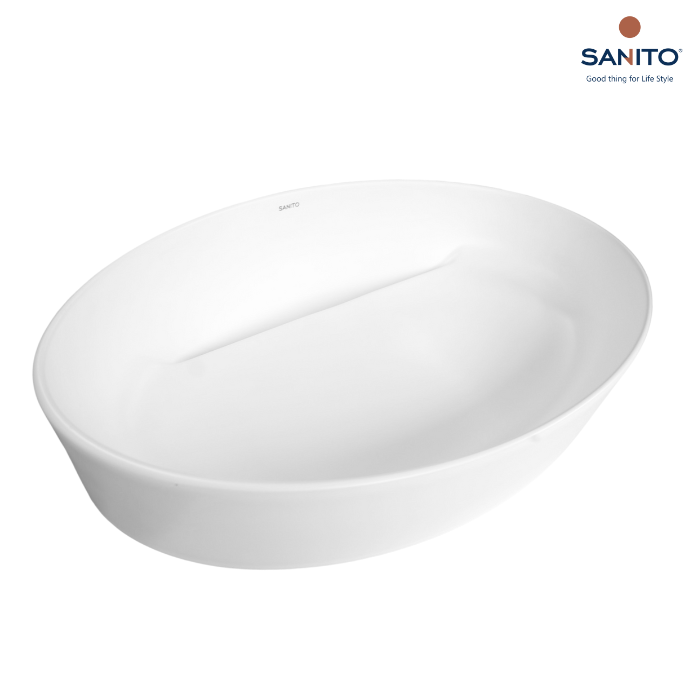 อ่างล้างหน้าวางบนเคาน์เตอร์ Series MOOD - SANITO