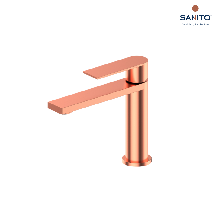 ก๊อกผสมอ่างล้างหน้า แบบก้านโยก Series VELIN - SANITO