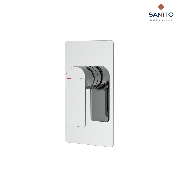 วาล์วผสม แบบก้านโยกชนิดฝังผนัง Series LEXI - SANITO