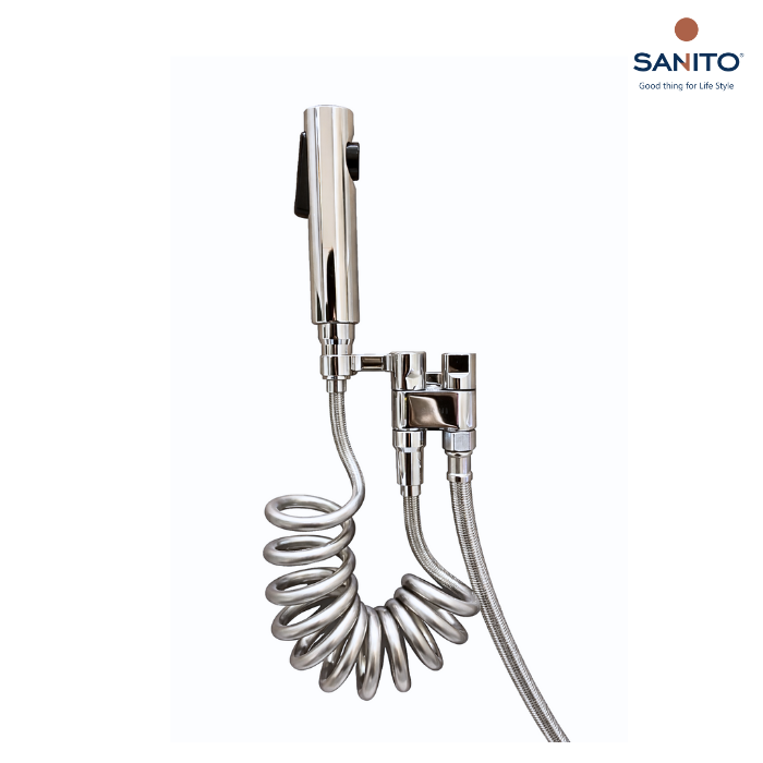 ฝักบัวฉีดชำระ สายซิลีโคน SANITO