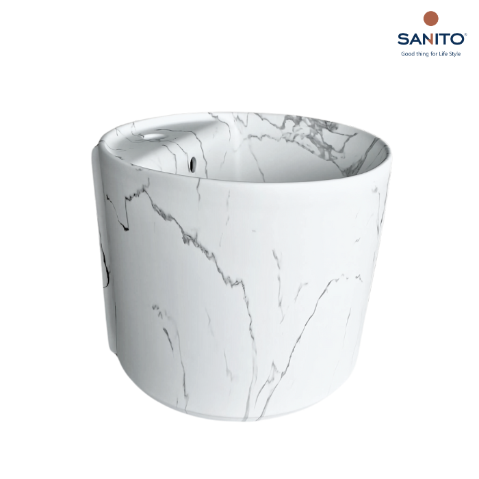 อ่างล้างหน้าแบบออกผนัง Series GLOW- SANITO