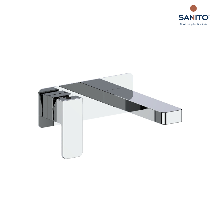 ก๊อกผสมอ่างล้างหน้า แบบฝังผนัง Series COZY - SANITO