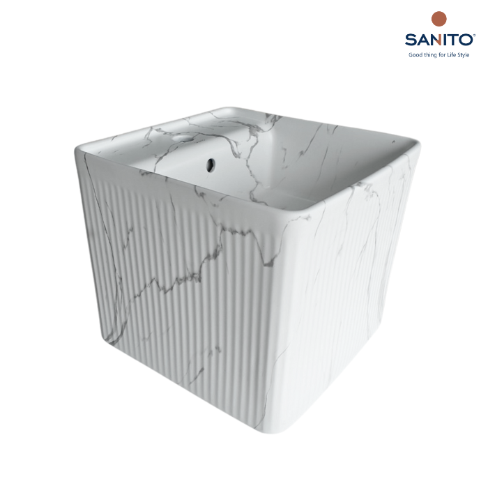 อ่างล้างหน้าแบบออกผนัง Series CLAIR- SANITO