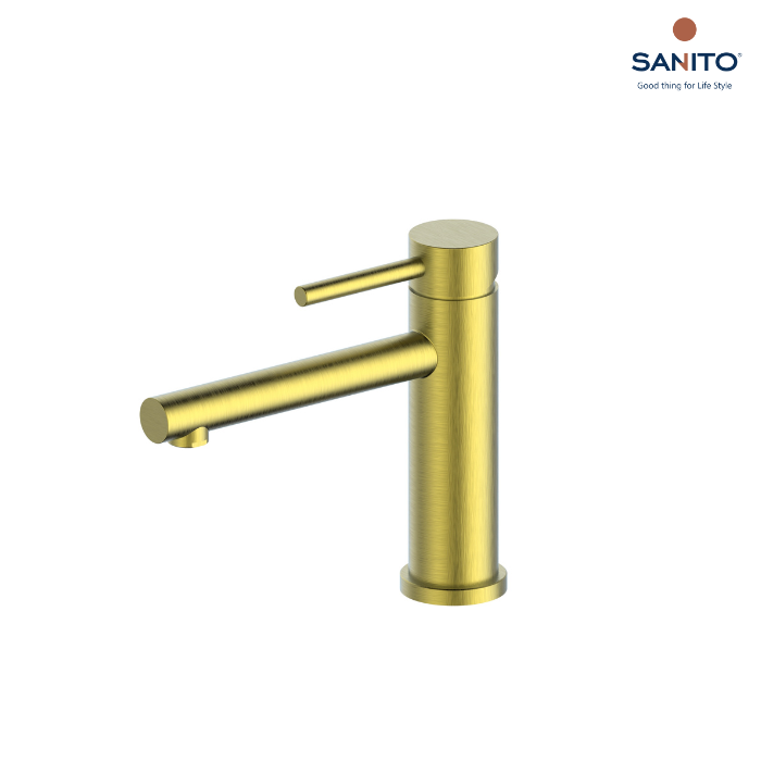 ก๊อกผสมอ่างล้างหน้า แบบก้านโยก Series CLARA - SANITO