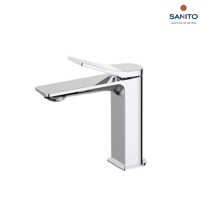 ก๊อกผสมอ่างล้างหน้า แบบก้านโยก Series COMPACT – SANITO